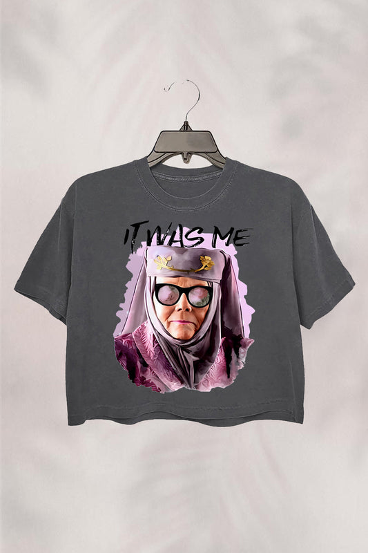 It Was Me Tell Cersei Crop Top For Women